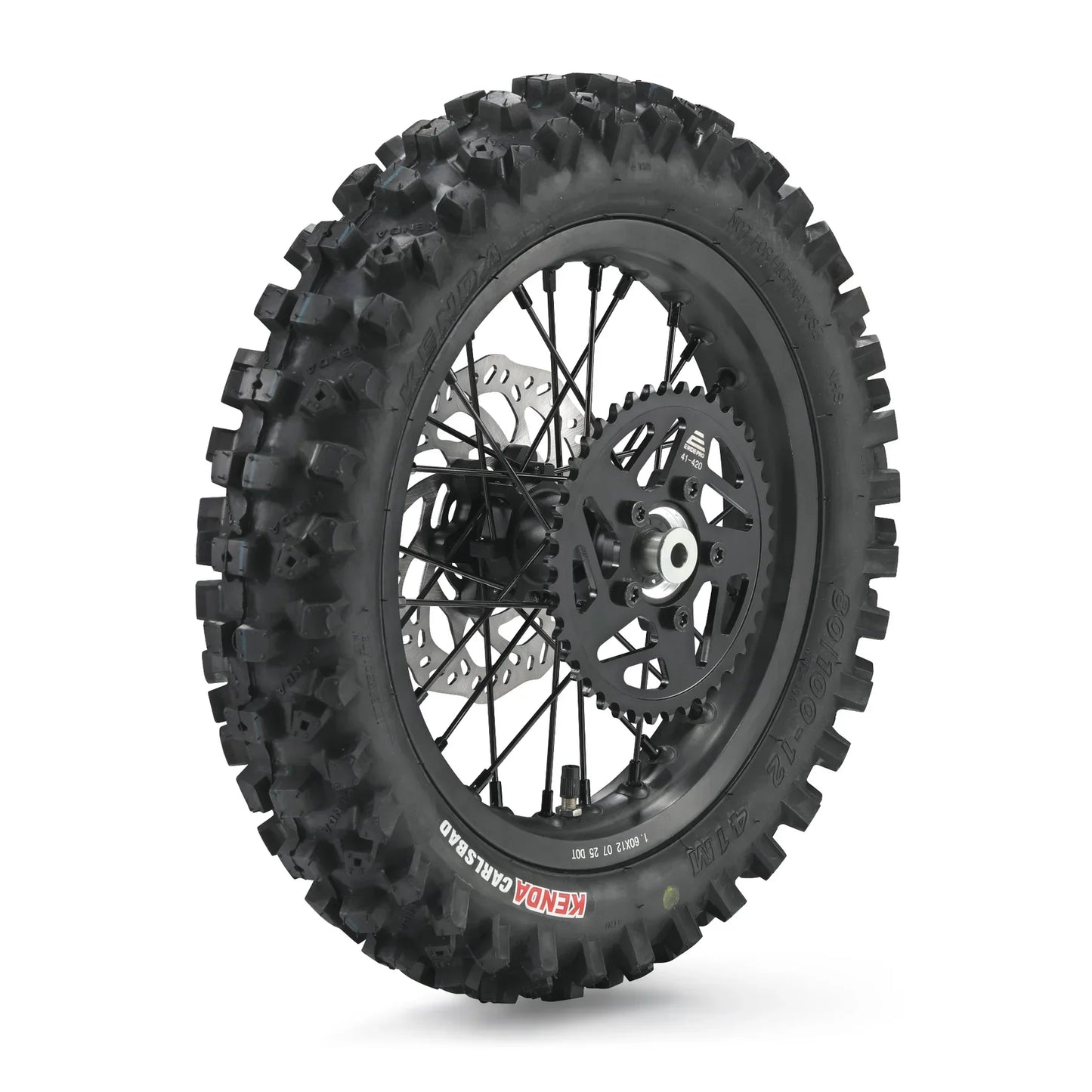SHE7935 Rear Wheel Assembly (Rear Tire+Tube+Rim Stripe+Rear Wheel Assembly+Rear Brake Disc+Rear Wheel Axel Bush*2£¨with Bolts£©) (MINI/MINI R)