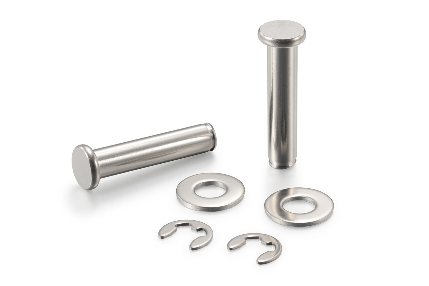 SHE7875 Foot Peg Pin and Lock Washer SS2.5/SE