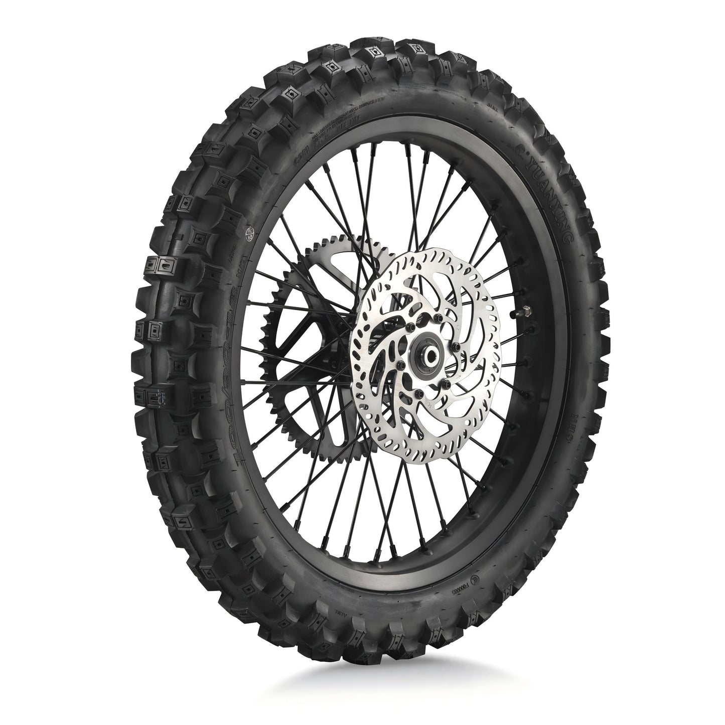 SHE7020 Rear Wheel AssemblyRear Tire+Tube+Rim Stripe+Rear Wheel Assembly+Rear Brake Disc+Rear wheel axel Bush*2£¨with Bolts£© (SR)