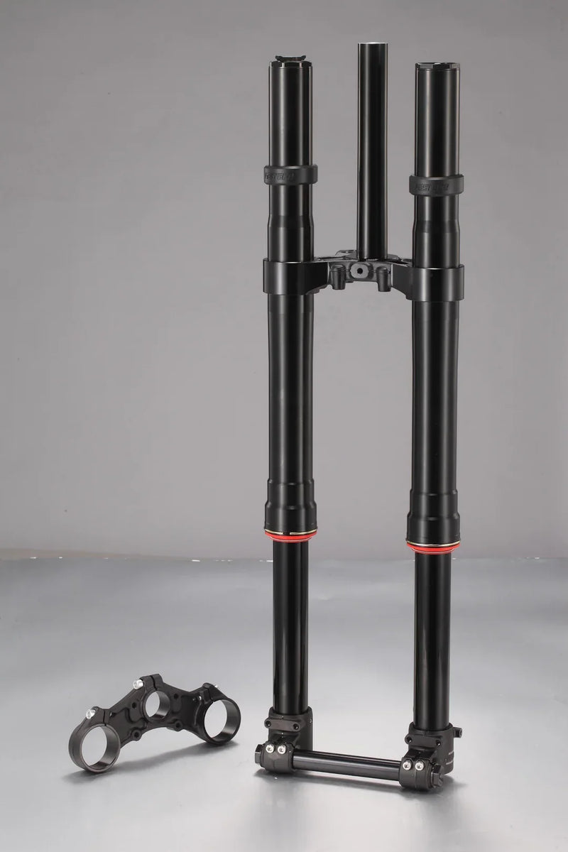 SHE7921 FASTACE  front Forks  (with L&R Fork Protector, Bolts Kit, Tapered Roller Bearing, FST Front Wheel Axle) (MINI/MINI R)