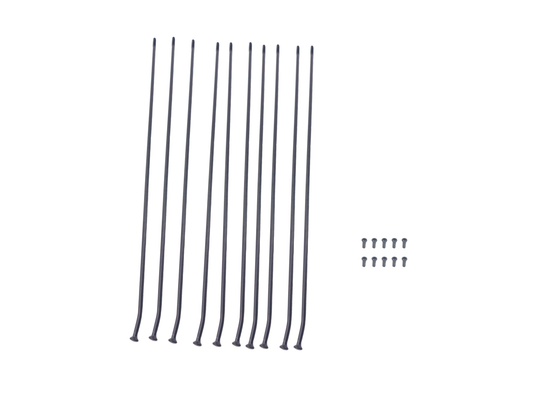 SHE8012 19Front Rim Spoke with Nipples Set(10PCS/Set) (SS3.0/SR)